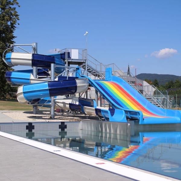 Slide personalizzabile in piscina per 1-2 persone