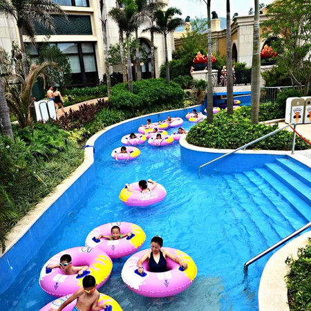 Escursione all'aria aperta sul fiume Lazy Water Ride 200 persone Capacità 100-600 metri Lunghezza escursione