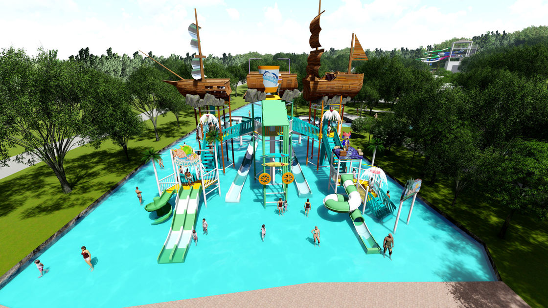 Software di paesaggio 3D migliorato del parco a tema Aqua con valutazioni dei clienti a 5 USD/Mq