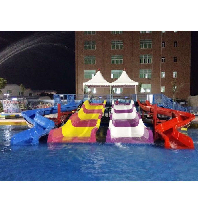 Eco-friendly colorato scivolo d'acqua collina per bambini piscina di famiglia Splash Fun