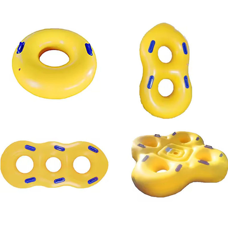 Alta resistenza accessori gonfiabili per parchi acquatici colore personalizzato