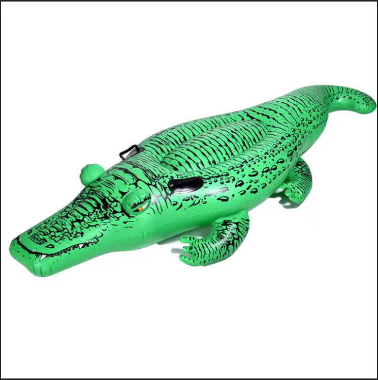 INTEX 58546 Acqua gonfiabile transfrontaliera giocattolo articoli idrici coccodrillo animale montato fila galleggiante